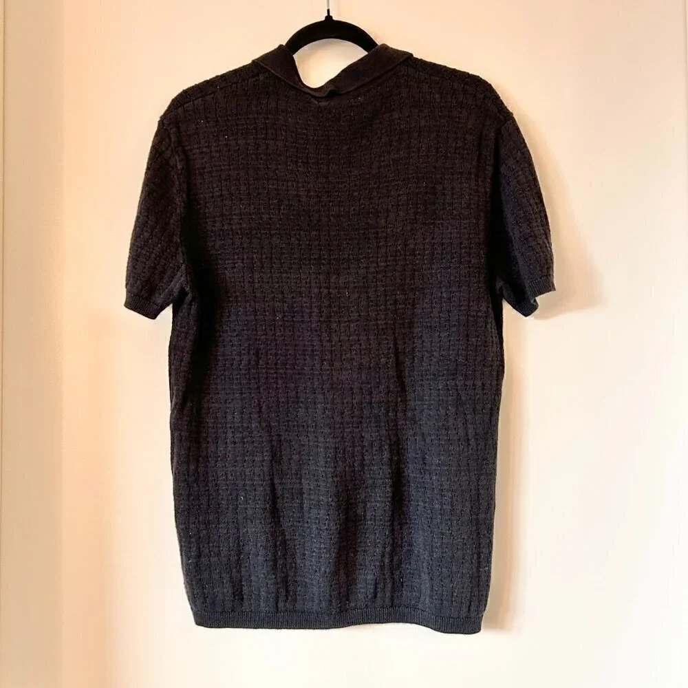 Urban Outfitters Short Sleeve Knit Button Up Cardigan Sweater Size S
